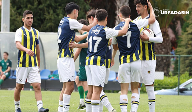Fenerbahçe, 19 yaş altı takımıyla Şanlıurfa'da