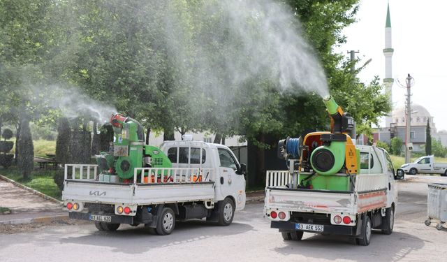 Urfa’da Haşere ve Sinek İlaçlaması Muhtarlarla Koordineli Yürütüyor