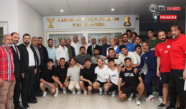 Başkan Çiftçi'den Şampiyonluk Maçına Çıkacak Karaköprü Belediyespor’a Ziyaret