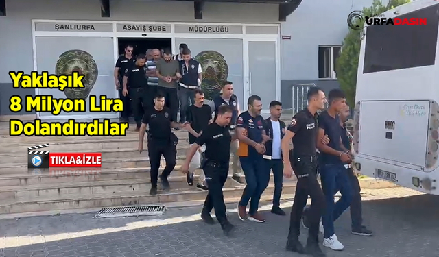 Şanlıurfa Merkezli 14 İlde Dolandırıcılara Büyük Darbe: 36 Tutuklama