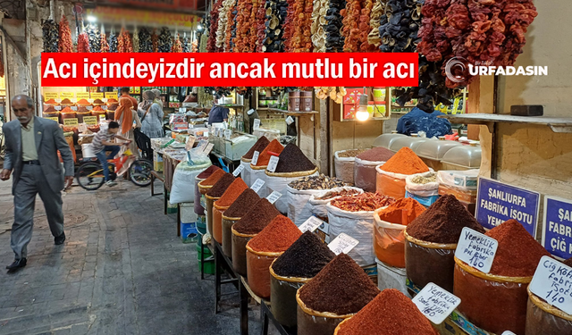 Urfa Mutfağının Piri Acı Biberi Yaz Kış Demeden Yiyin