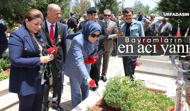 Urfa'da Arife Günü Mezarlıklara ve Şehitliklere Ziyaretçi Akını