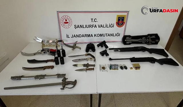 Şanlıurfa’da Jandarma Neler Ele Geçirildi Neler: 27 Gözaltı