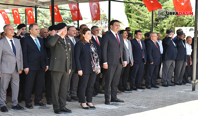 Urfa'ya "Şanlı" Unvanının Veriliş Yıldönümü Törenle Kutlandı