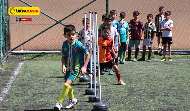 Karaköprü'de Çocuklar Yaz Spor Kurslarında Gelişiyor