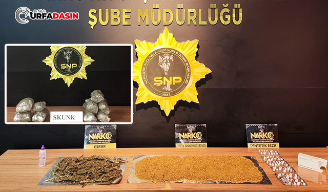 Şanlıurfa’da Uyuşturucu Ticaretine 2 Operasyonla Ağır Darbe