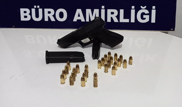 Hilvan'da Hayalet Silah Olarak Nitelenen Glock Tabanca Ele Geçirildi