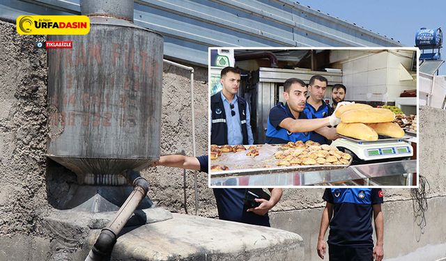 Haliliye’de Zabıta Ekipleri Fırınlara Gramaj Ve Baca Denetimi Yaptı