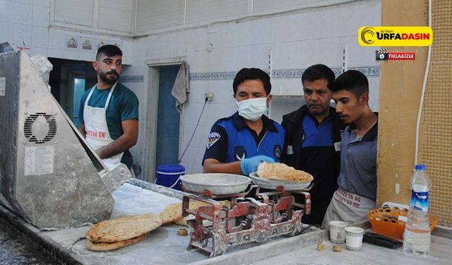 Şanlıurfa’da Zabıta Fırın Denetimlerini Sürdürüyor