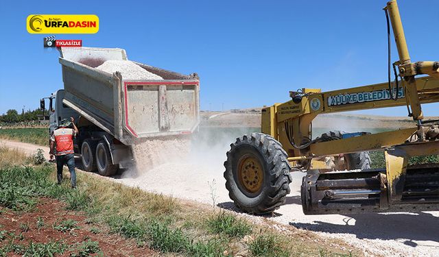 Haliliye’de Kırsal Mahalleler Yeni Yollarına Kavuşuyor