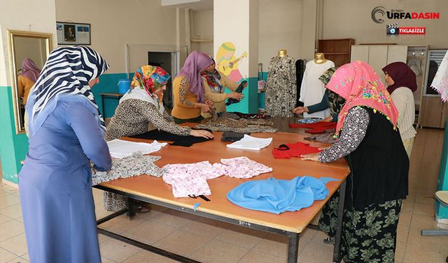 Haliliye’deki Süleymaniye Milletevi’nde 385 Kadın Meslek Öğrendi