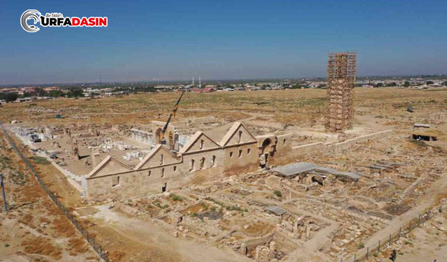 Harran Ulu Cami Yeni Görünümü ve Yürüyüş Yollarıyla Ziyarete Açıldı