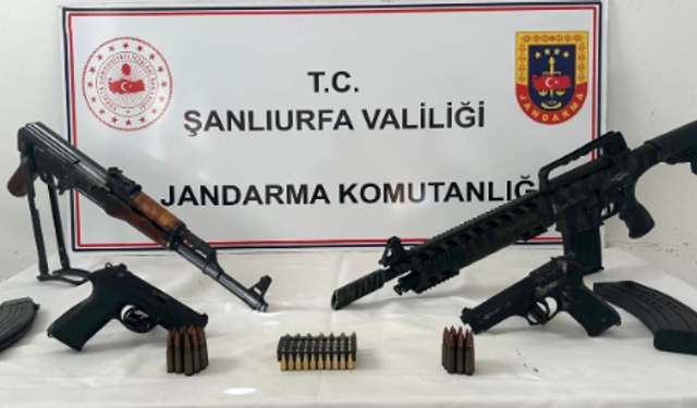 Jandarmadan Şanlıurfa'da Silah Operasyonu