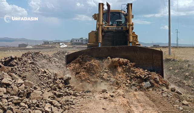 Şanlıurfa'da 9 İlçenin 22 Köy Yolunda Eş Zamanlı Çalışma