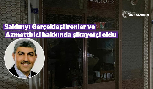 Saadet Partili İş İnsanı Mehmet Cafer'in Ofisi Saldırıya Uğradı