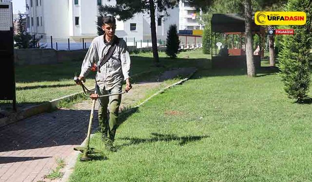 Karaköprü'de Yeşil Alanlarda Kapsamlı Bakım Ve Onarım