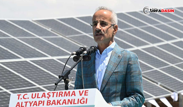 Bakan Açıkladı, Şanlıurfa'da Otoyolun Enerjisi GES’ten Karşılanacak