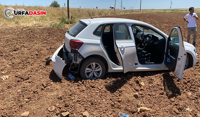 Şanlıurfa'da Otomobil Yoldan Çıktı: 3 Yaralı