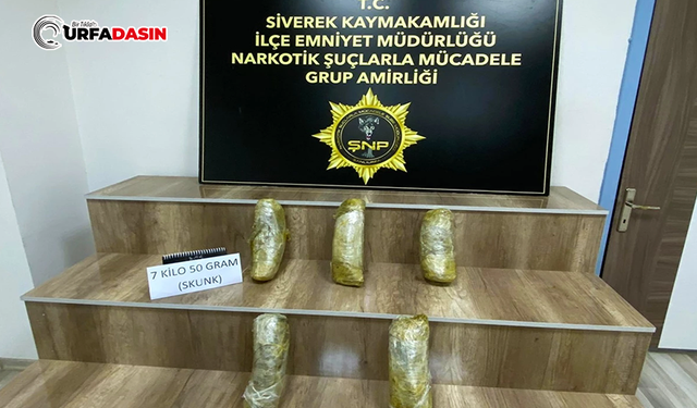 Siverek'te Otomobilde Uyuşturucu Ele Geçirildi: 3 Gözaltı