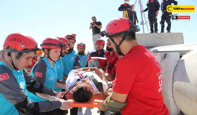 Şanlıurfa'da İlkez Bölge Tatbikat Kampı Gerçekleştirildi