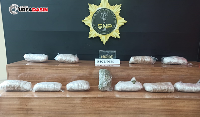 Şanlıurfa'da Art Arda Operasyonlar: 6 Buçuk Kilogram Ele Geçirildi