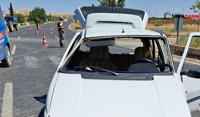 Şanlıurfa Adıyaman Yolunda Trafik Kazası:4 Yaralı