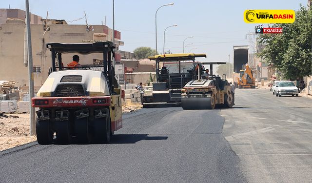 Viranşehir, Büyükşehir’in Asfalt Çalışmalarıyla Yenileniyor