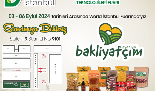 Bucak Tarım İstanbul’da World Food Fuarına Katılacak