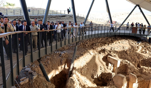 Bakan Yılmaz Tunç Göbeklitepe'yi Ziyaret Etti