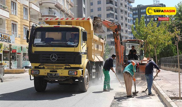 Karaköprü’de Altyapı Sonrası Yollar Yenileniyor