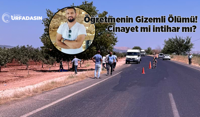 Urfa'da 1 Aylık Nişanlı Genç Öğretmen Fıstık Bahçesinde Ölü Bulundu