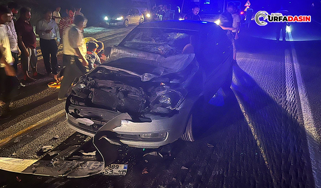 Şanlıurfa'da Otomobil Kamyona Çarptı: 5 Yaralı