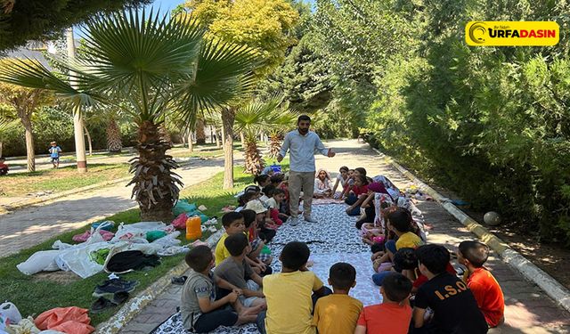 Suruç’ta Kur'an Kursu Öğrencileri Piknik Heyecanı Yaşandı