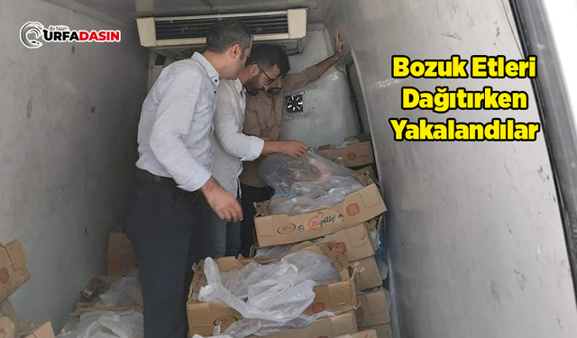 Suruç'ta Zabıta Ekiplerinin Dikkati Bozuk Etleri Ortaya Çıkardı