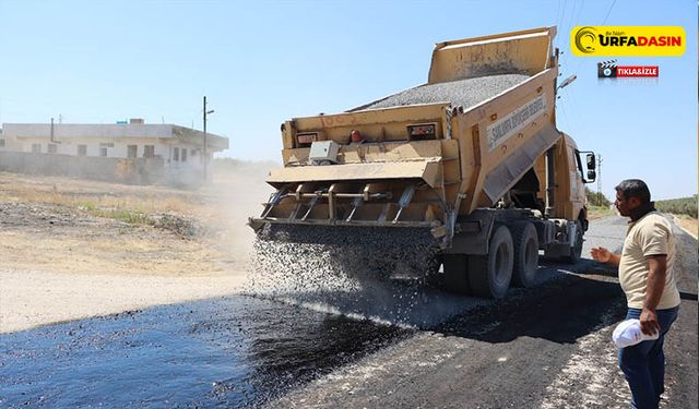 Büyükşehir’den Bozova Kırsalında Sathi Asfalt Çalışması