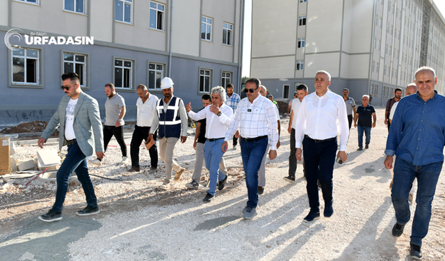 Urfa Valisinden Müjdeli Haber;Karahantepe Yükseköğrenim Yurdu Tamamlanıyor