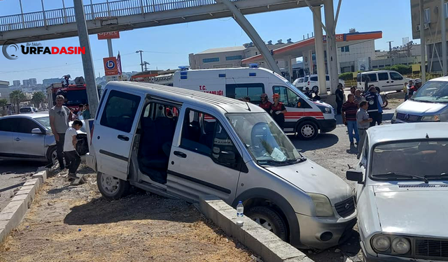 Birecik Karşıyaka Mahallesinde Trafik Kazası:3 Yaralı