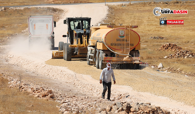 Büyükşehir, Bozova Kırsalında Farklı Noktalarda Çalışıyor