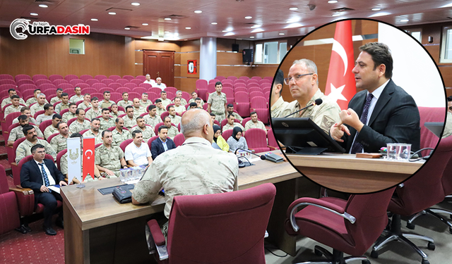 Haliliye Kaymakamı Şahin, Güvenlik Korucularıyla Bir Araya Geldi