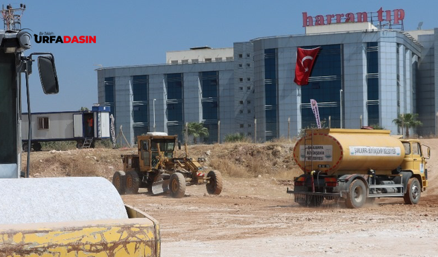 Harran Üniversitesi Etrafında Çevre Düzenlemesi Başlatıldı