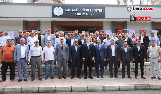 Karaköprü'de Öğrenciler İçin Yeni Okuma Evi Kazandırıldı