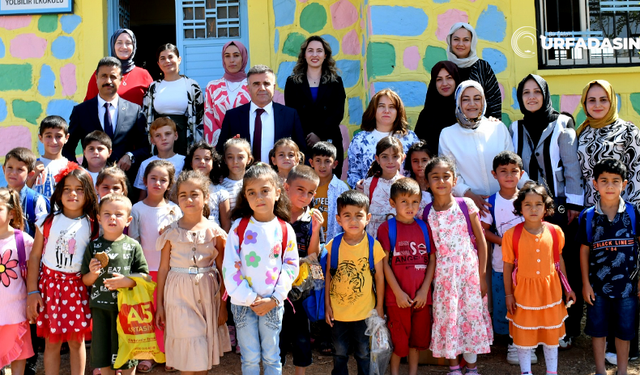 KADEM'in Fiziki Şartlarını İyileştirdiği Urfa'daki Bu Okulda Eğitim Başladı