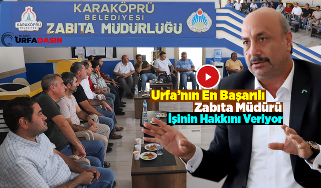 Karaköprü Zabıta Müdürü Mehmet Satıcı, Okulların Kantincilerini Uyarı