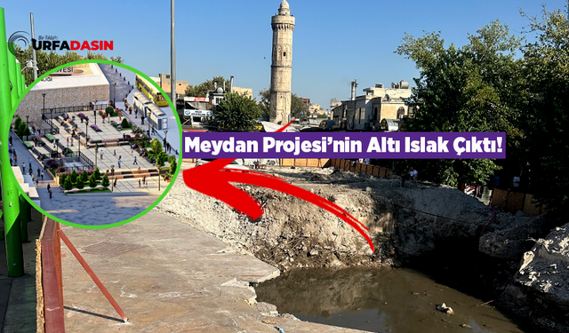 Özdiker Pasajı Meydan Projesi'nin Suyu Çıktı !