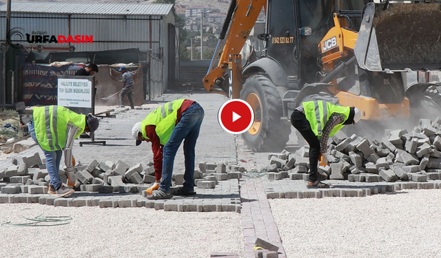 Haliliye,Üstyapı Çalışmalarıyla konforlu Hale Geliyor