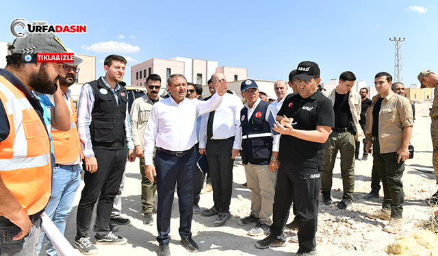 Vali Şıldak, Eyyübiye TOKİ Deprem Konutlarını İnceledi