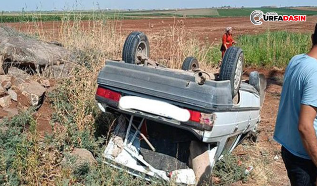 Viranşehir'de Otomobil Devrildi: 1 Yaralı