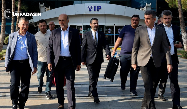 AK Parti Şanlıurfa Koordinetörü Ziver Özdemir Urfa'ya Geldi