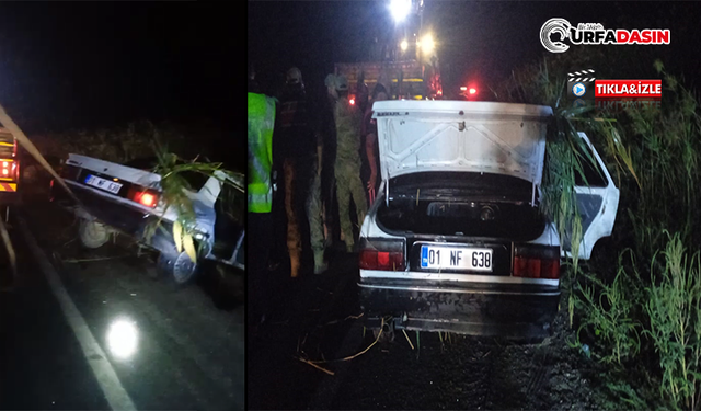 Şanlıurfa'da Tahliye Kanalına Devrilen Otomobilden Acı Haber