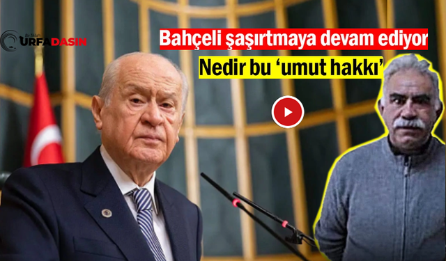 Bahçeli'den Abdullah Öcalan'a "TBMM'ye Gel Grup Toplantısında Konuş"Çağrısı